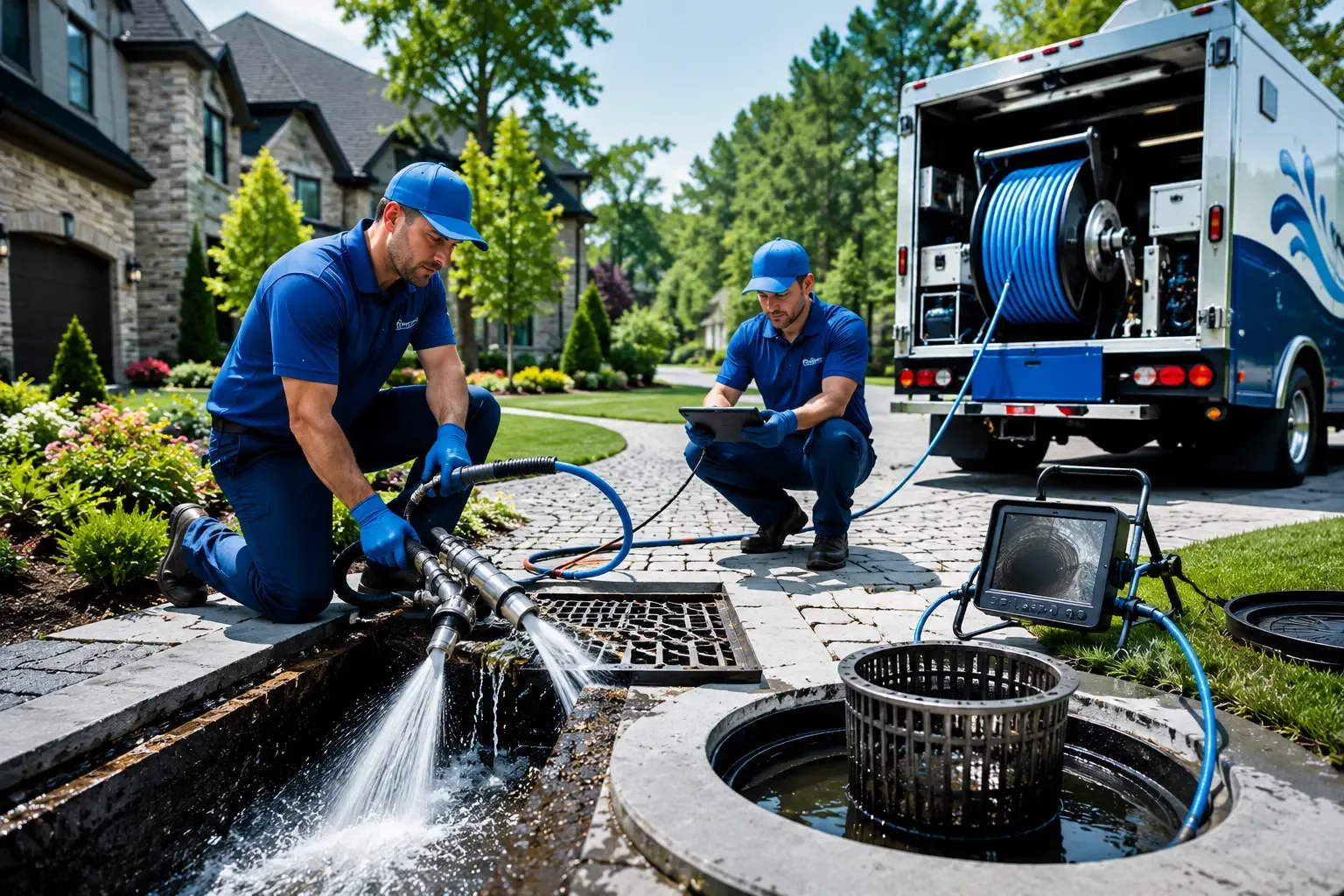 Local outdoor drain cleaning professionals in Brentford, SD