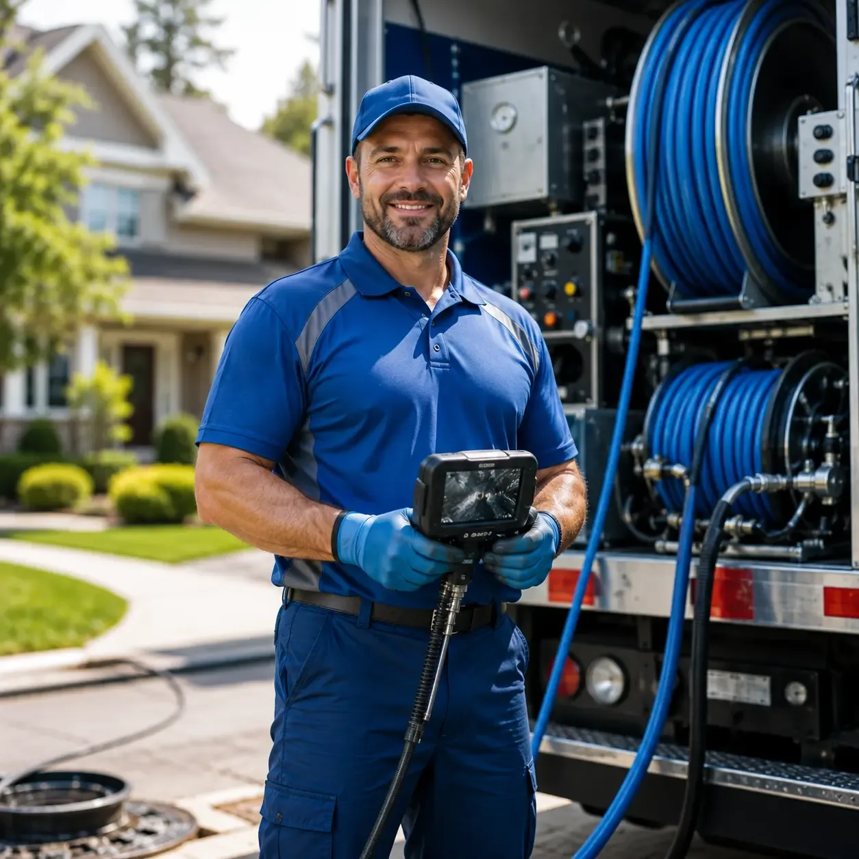 Local outdoor drain cleaning specialists in Brentford, SD